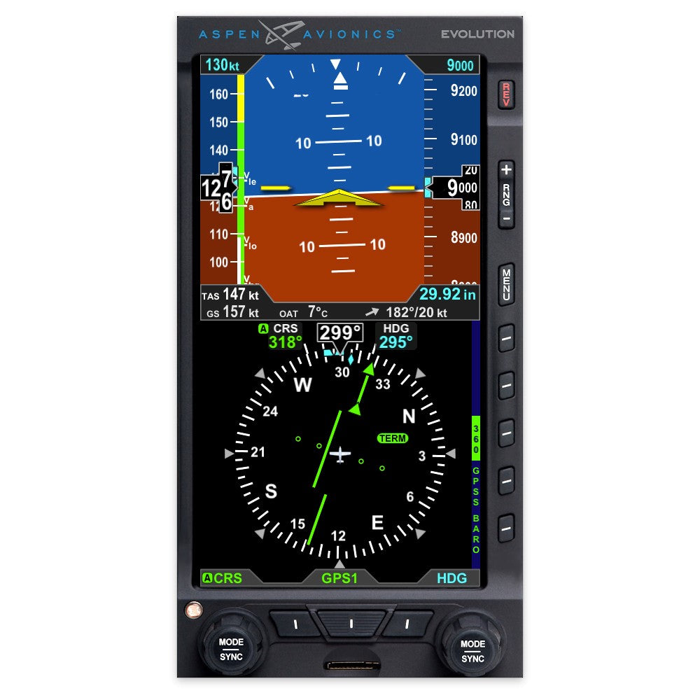 Aspen Avionics Evolution E5 (No ACU)