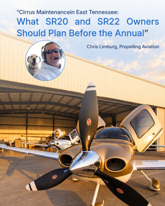 Cirrus Maintenance in East Tennessee: What SR20 and SR22 Owners Should Plan Before the Annual